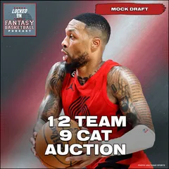 NBA Fantasy Basketball 2023 Auction Mock Draft: 12-Team, 9-Cat 