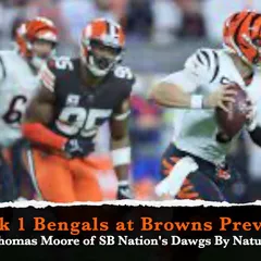 Cincinnati Bengals vs. Cleveland Browns: NFL Week 14 - Cincy Jungle