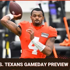 All You Need To Know About Cleveland Browns Vs. Houston Texans