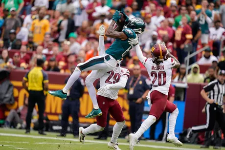 Eagles pull out a scrappy win over Commanders in Week 4 – NBC Sports  Philadelphia