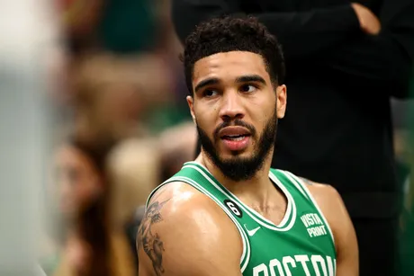 Jayson Tatum Gifted Kevin Hart a Kid-Sized Jersey—And It Fit Him!