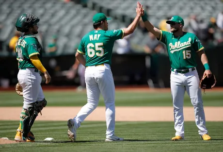 Tarnok earns 1st MLB win as Athletics limit AL West-leading Rangers to 4  hits in 2-0 victory