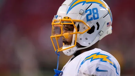 Los Angeles Chargers tight end Tre' McKitty (88) during a joint