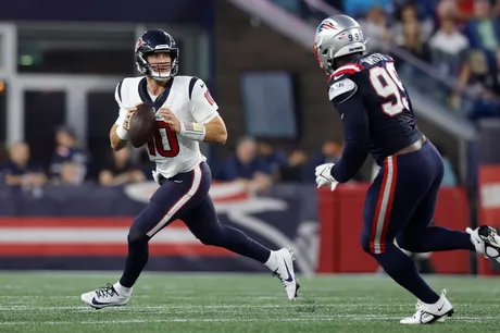 BSJ Game Report: Texans 20, Patriots 9 - Offense underwhelms behind  struggling line; Keion White stands out on D