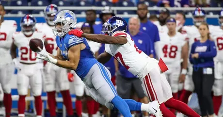 Fans draw similarities between Josh Allen's helmet and Giants gear