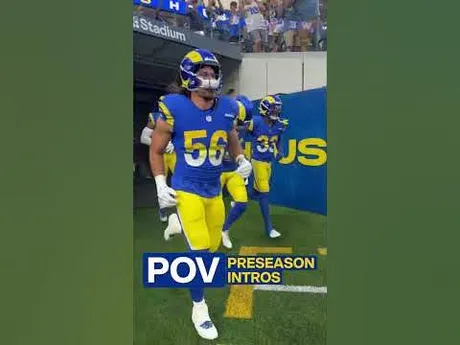 Los Angles Rams running back Royce Freeman 3-yard touchdown rush