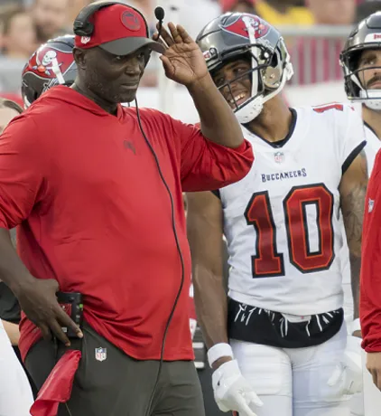 Tampa Bay Buccaneers Training Camp Youth Movement Led by Cade Otton,  SirVocea Dennis & Rakim Jarrett