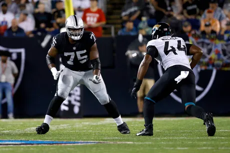 Las Vegas Raiders lose Brandon Parker for the season, adding to