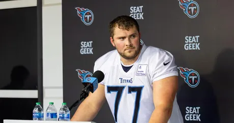 Dillon Radunz listed as Titans second-team RT on latest depth chart - Music  City Miracles