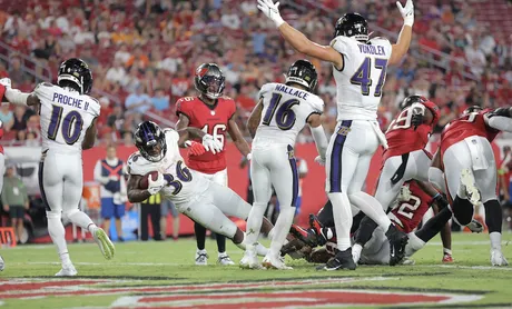 Risers and fallers: Ravens lose preseason finale to Buccaneers, 26