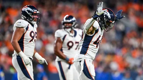 Denver Broncos defense, Zach Allen fluster Russell Wilson, offense on Day 6  