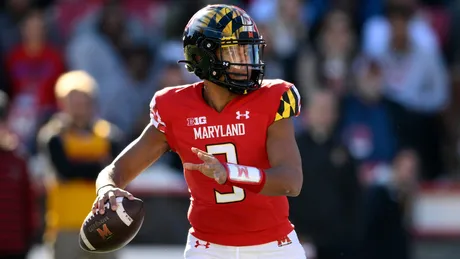 Taulia Tagovailoa shakes off early hit to lead Maryland football over  Towson, 38-6, in season opener