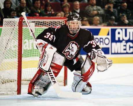 Marty Biron inducted into Amerks Hall of Fame