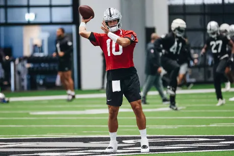 Pro Football Network on X: Can Jimmy Garoppolo push the #Raiders to the  playoffs or will Las Vegas be picking high in the 2024 #NFLDraft? #PFN365  looks at LV's offseason including, Roster