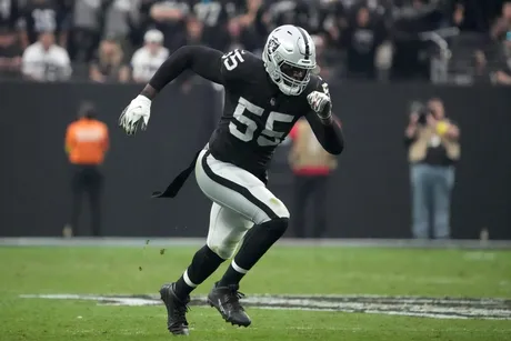 With Chandler Jones sidelined, Raiders rookie Tyree Wilson has a