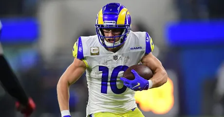 Rams WR Cooper Kupp PFF's Top Rated Rookie Wideout Turf Show Times