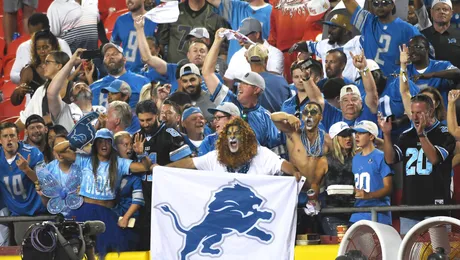 What did NBC's Mike Tirico say that angered Detroit Lions fans