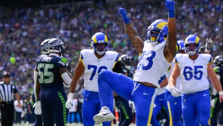 Game Recap: Big days from Kyren Williams, Cam Akers, Puka Nacua and Tutu  Atwell lead Los Angeles Rams to 30-13 season-opening road victory over  Seattle Seahawks