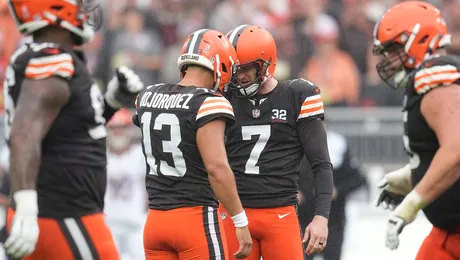 Browns replace kicker Cade York, trade for Dustin Hopkins