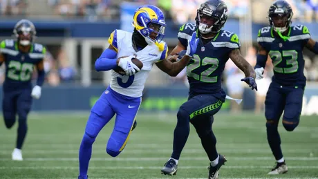 Los Angeles Rams Mic'd Up  Quarterback Stetson Bennett Mic'd Up against  the Chargers - “I'm going right there to Puka Nacua!”