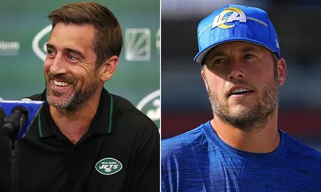 Jets inquired about Rams QB Matthew Stafford's availability when Aaron  Rodgers talks stalled, per report 