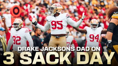 Drake Jackson Recaps Three-Sack Day vs. the Pittsburgh Steelers