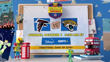 Jaguars, Falcons: Disney Alternate Toy Story Broadcast - Big Cat