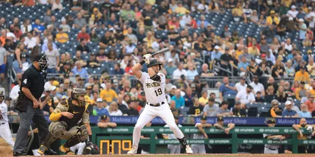 Pirates rookie Jared Triolo makes seamless transition in first major league  start at 1B