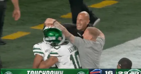 Jets fans hype up Zach Wilson as QB leads franchise to thrilling OT win vs.  Bills - The M*LF slayer strikes again