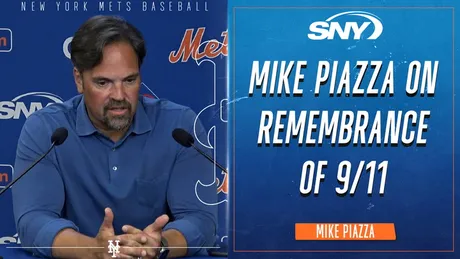 Mike Piazza, Mets honor 9/11 fallen, first responders: 'Part of