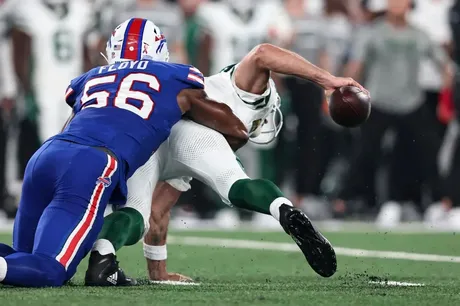 Jets fans hype up Zach Wilson as QB leads franchise to thrilling OT win vs.  Bills - The M*LF slayer strikes again