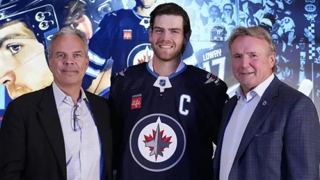 Winnipeg Jets name centre Adam Lowry as team's new captain - The Globe and  Mail