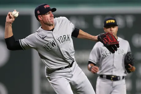 Jonathan Loaisiga New York Yankees Men's Gray Roster Name & Number T-Shirt 