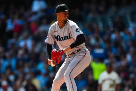 Miami Marlins Rookie Eury Perez Makes Baseball History with Great Start on  Thursday - Fastball