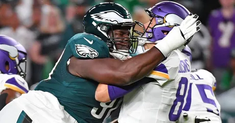 Fumbling Vikings lose to Eagles 34-28 as injuries, turnovers take their toll