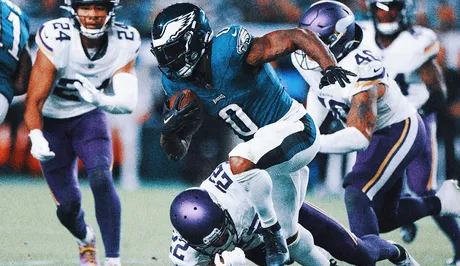 Eagles rediscover their ground game to roll past Vikings in Week 2