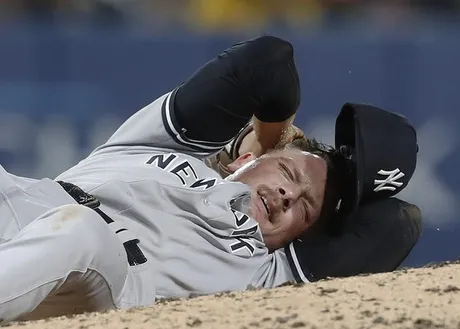 Yankees pitching hero Gerrit Cole reflects on Anthony Misiewicz's scary  head injury against Pirates- Sick to my stomach about it
