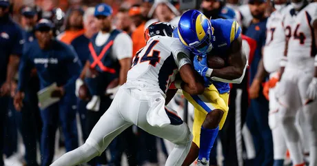 Rams elevate RB Royce Freeman, WR Austin Trammell for Monday night