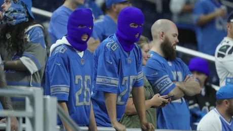 Lions' safety C.J. Gardner-Johnson gets mocked by NFL fans for pregame fit  vs. Seahawks - “Did he just rob a bank?”