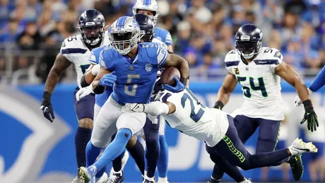 Seahawks WR DK Metcalf laughs off rib injury in Week 2 win over Lions