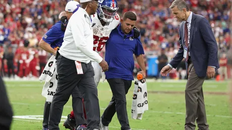 Whoops: NBC flubs Giants' Saquon Barkley injury report 