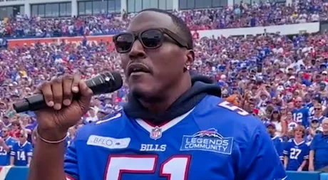 Bills Legend Takeo Spikes Blasts Team for Treatment at Game