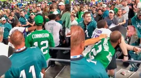 Eagles fans upset at Fanatics due to crooked Kelly Green merchandise - CBS  Philadelphia