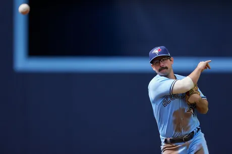 Watch: Danny Jansen speaks mystical words to George Springer's bat