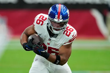 Giants' Saquon Barkley Reportedly Could Miss 2-4 Weeks with Ankle