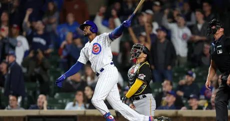 Canario hits grand slam, Cubs rout Pirates, 14-1, to remain in