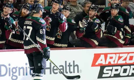 Coyotes preseason ends with a 7-1 statement victory - Burn City Sports
