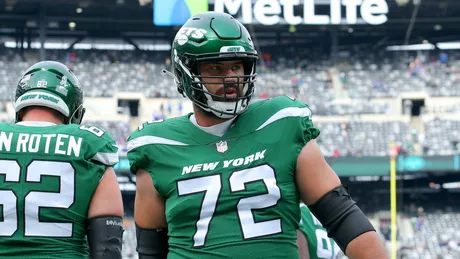 Laurent Duvernay-Tardif New York Jets Men's Green Name & Number