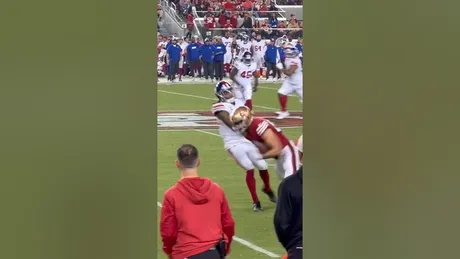 George Kittle Celebrated Like a DB After Impressively Preventing  Interception on Errant Pass