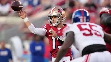 Watch: 49ers' Brock Purdy hits Deebo Samuel for 27-yard dagger TD vs. Giants